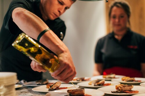 Catered chalets can have the best chefs
