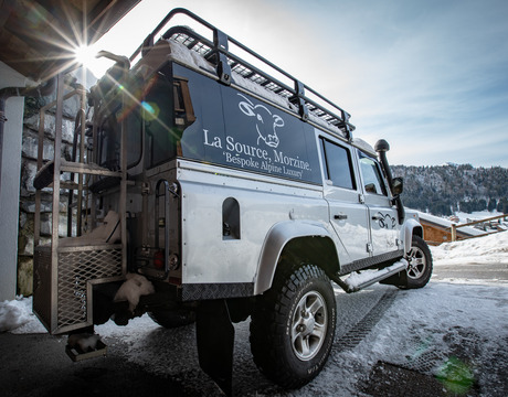 Ski chalets with driver service Ski chalets with driver service